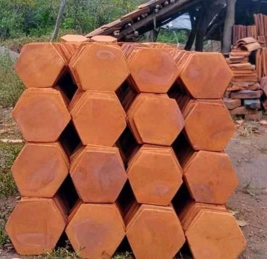 Ladrillo Rústico Hexagonal